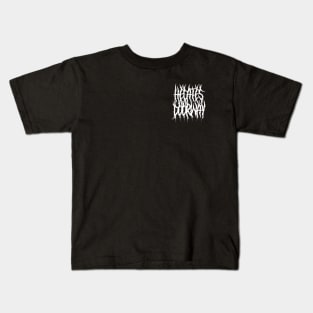 Hecate's Doorway Black Metal Logo Kids T-Shirt